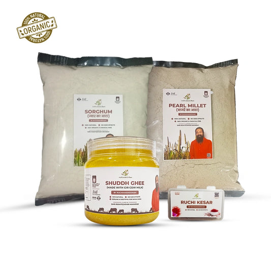 Jeevan Dana (Thyroid Wellness Diet with Bajra, Jowar, Kesar & Desi Ghee) – 1 Month Diet Plan Included